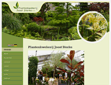 Tablet Screenshot of jooststerke.nl
